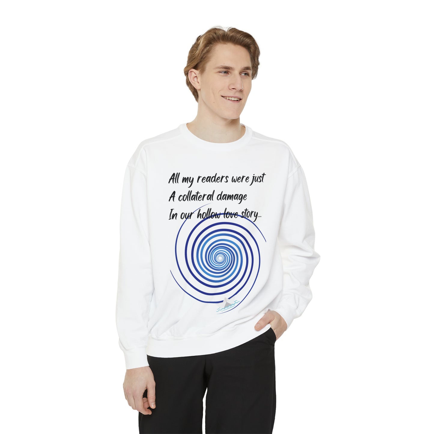 COLLATERAL DAMAGE Unisex Garment-Dyed Sweatshirt