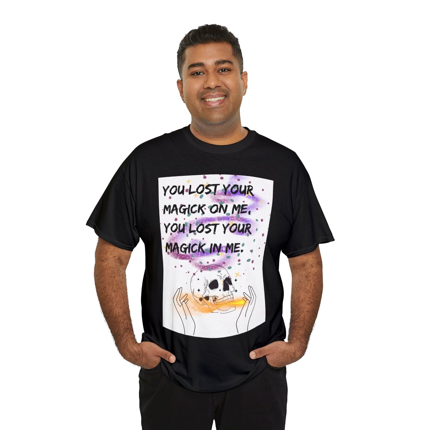 LOST YOUR MAGICK Unisex Heavy Cotton Tee