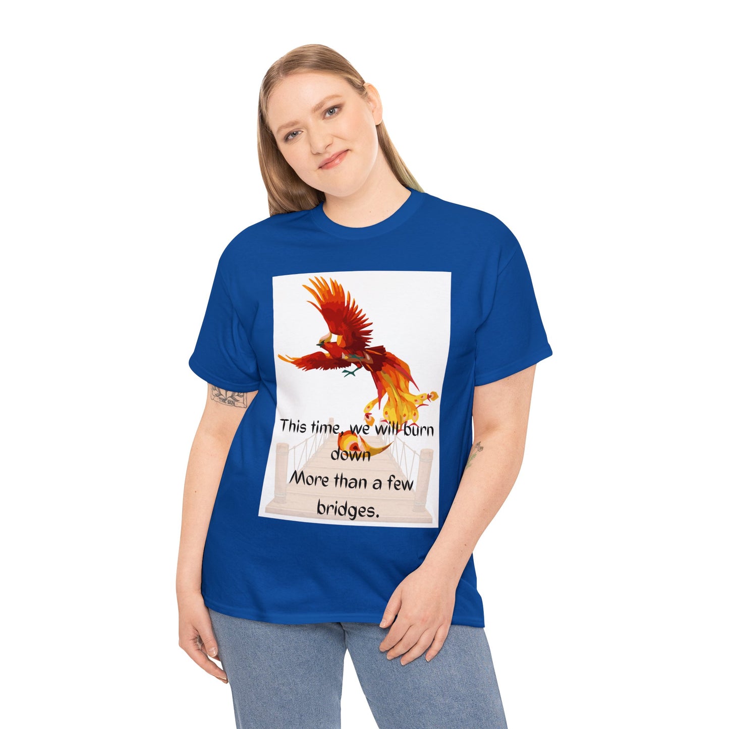 BRIDGES Unisex Heavy Cotton Tee