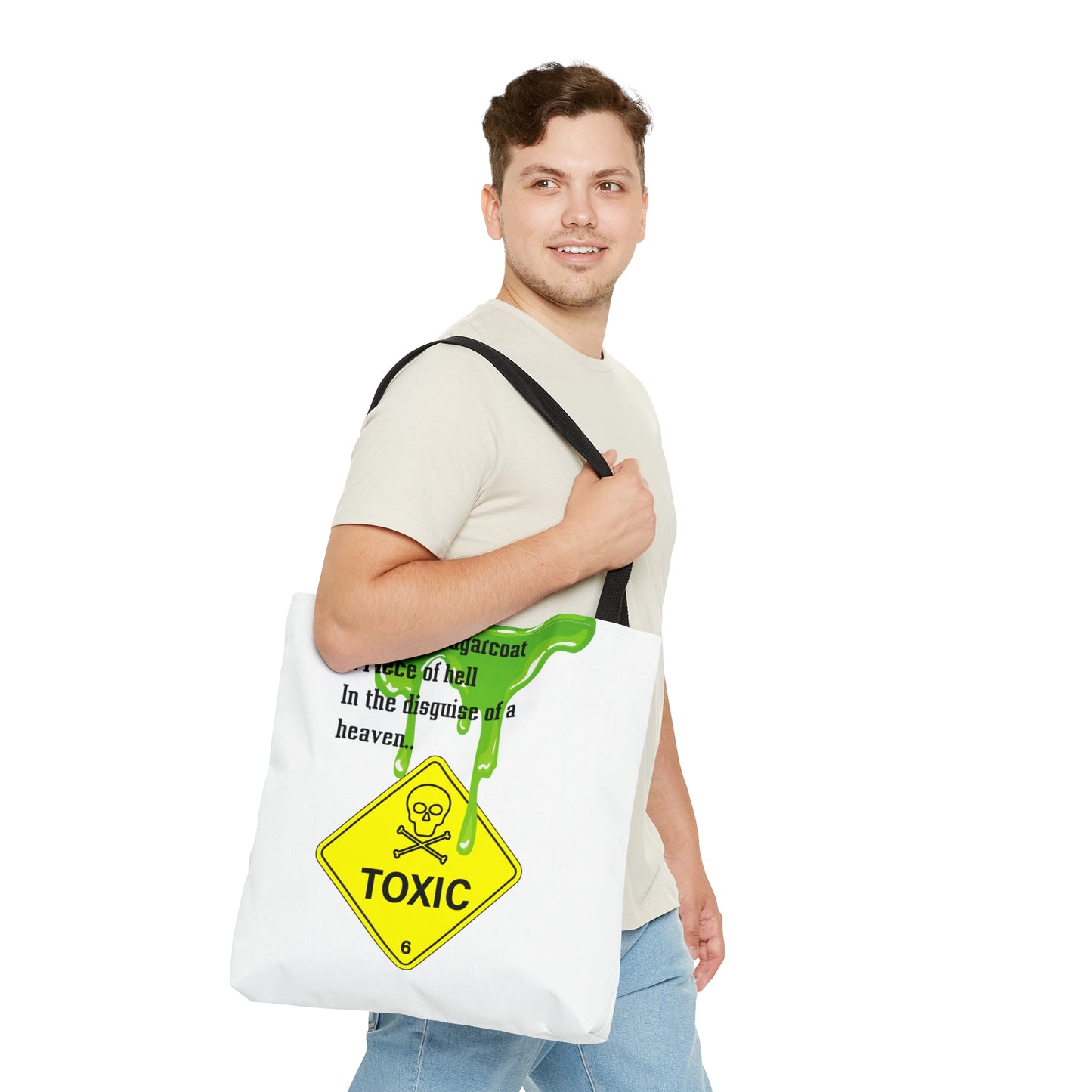 TOXIC LOVE  Tote Bag (AOP)
