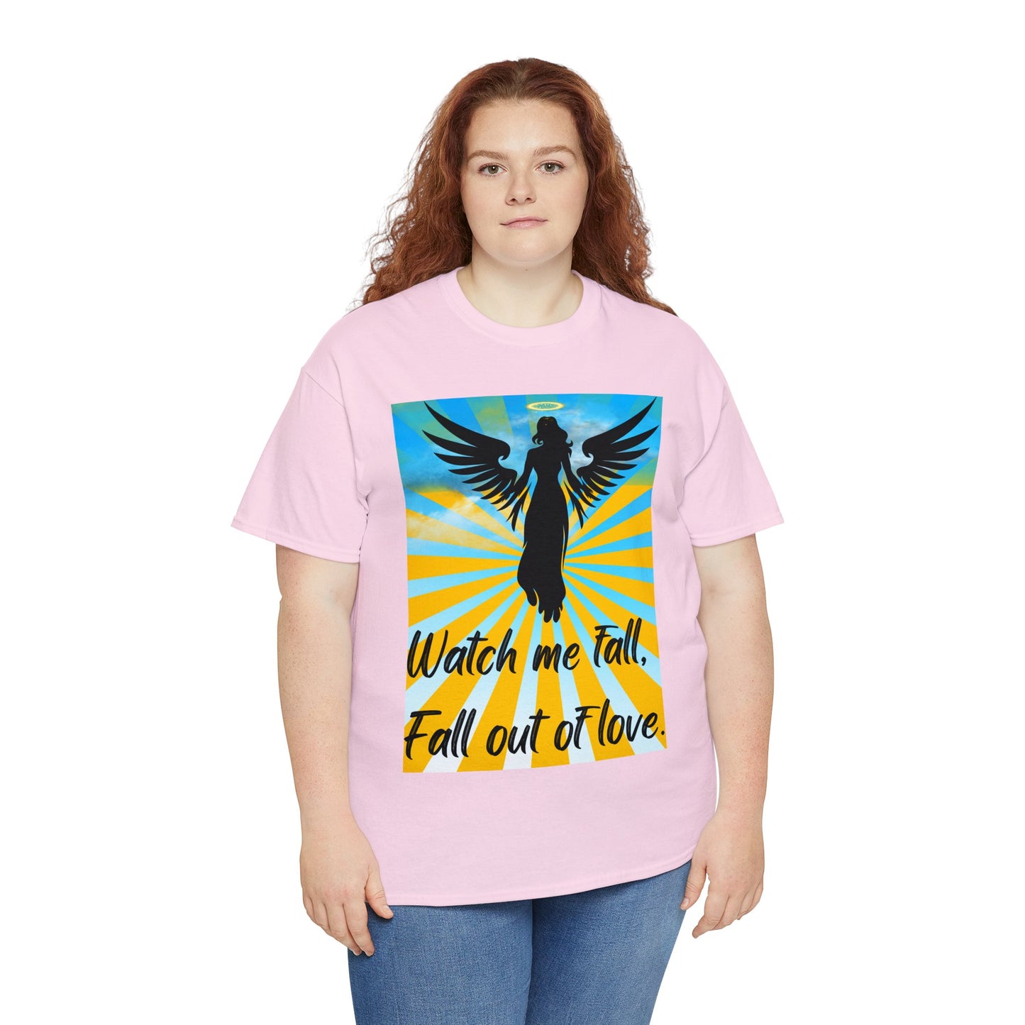 FALL OUT OF LOVE Unisex Heavy Cotton Tee