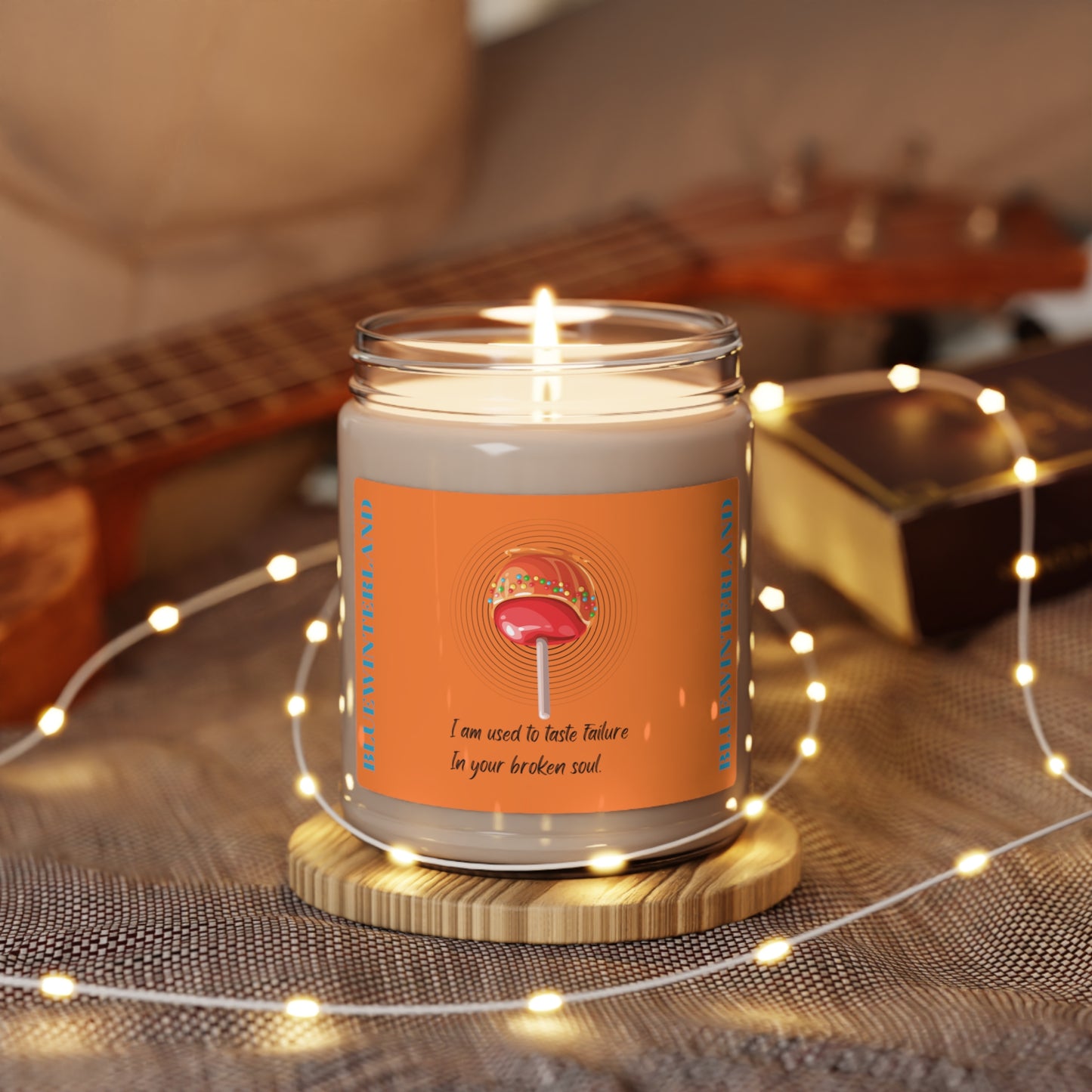 APPLE CANDY FAILURE  Scented Soy Candle, 9oz