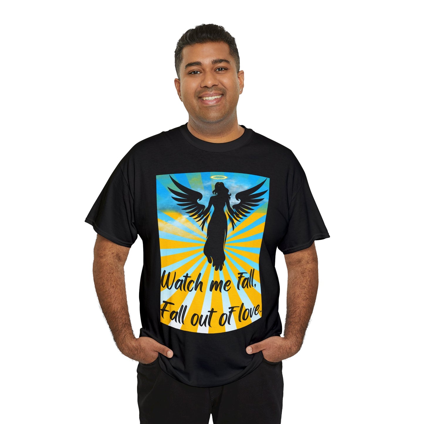 FALL OUT OF LOVE Unisex Heavy Cotton Tee