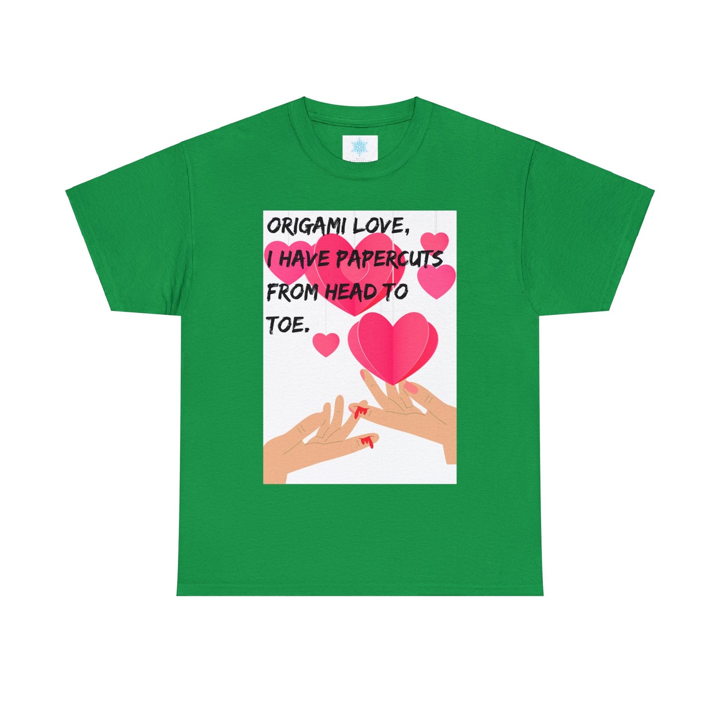 ORIGAME LOVE Unisex Heavy Cotton Tee