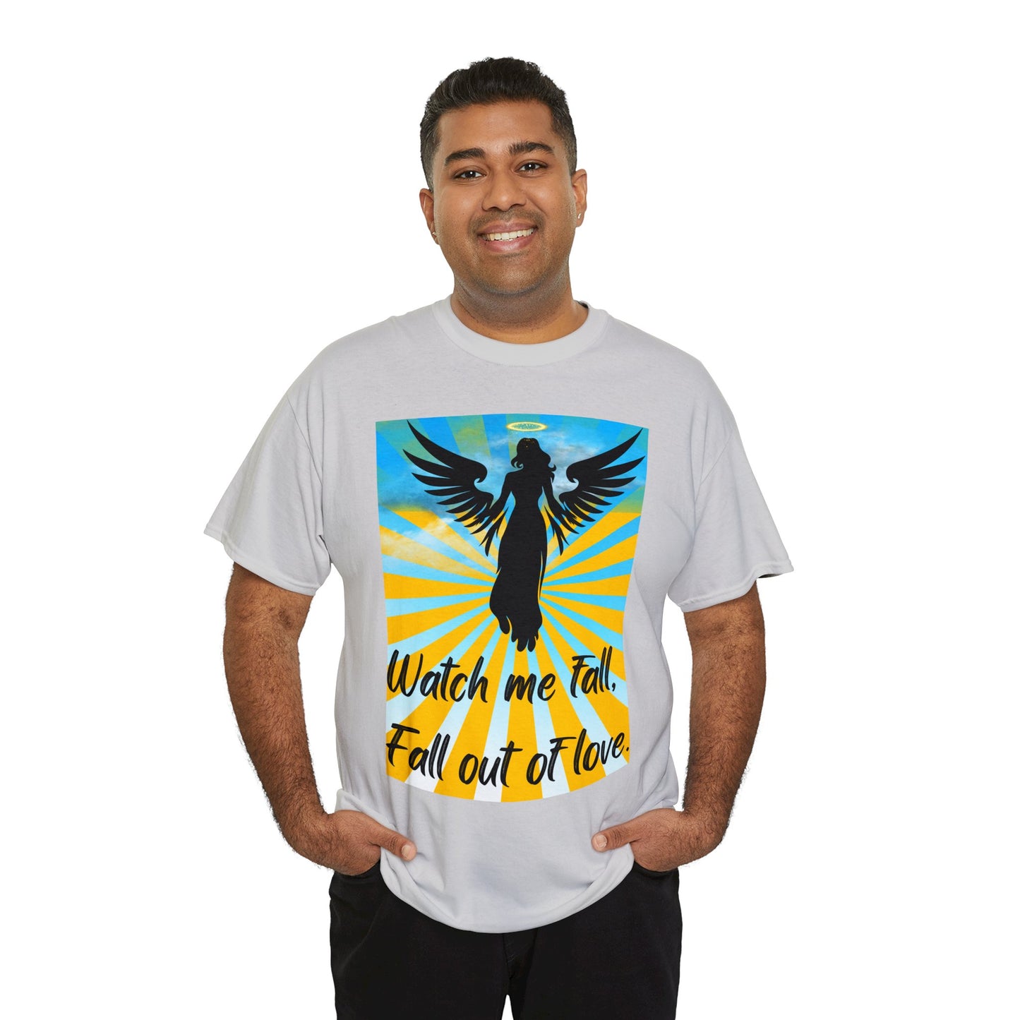 FALL OUT OF LOVE Unisex Heavy Cotton Tee