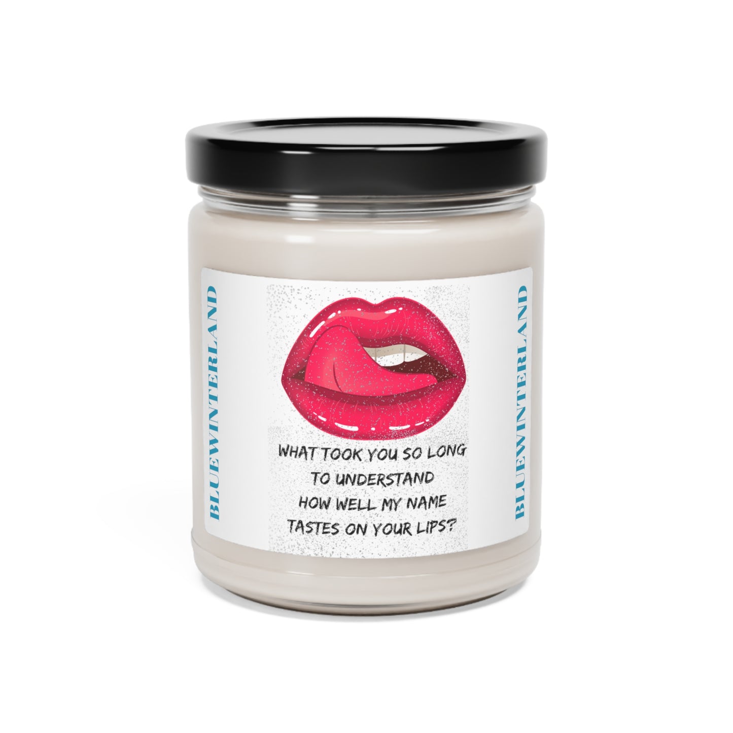 MY NAME ON YOUR LIPS Scented Soy Candle, 9oz