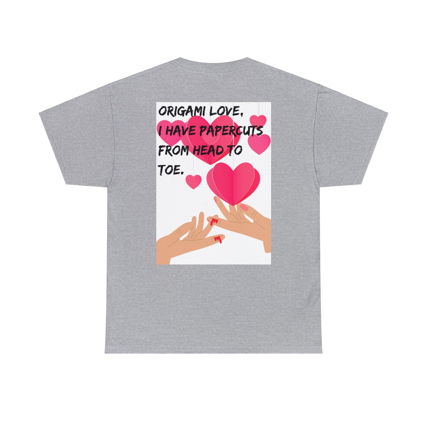 ORIGAME LOVE Unisex Heavy Cotton Tee