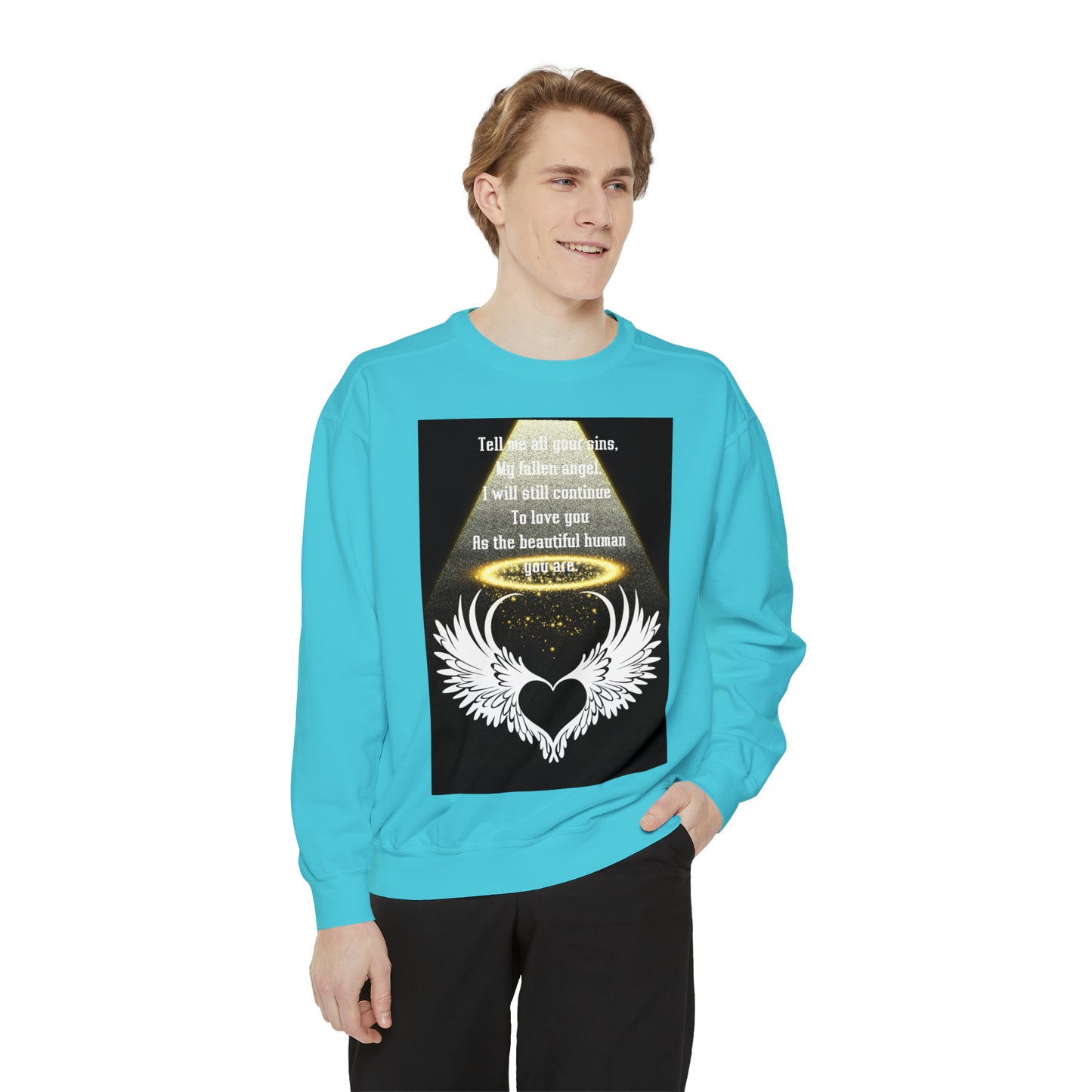 FALLEN ANGEL Unisex Garment-Dyed Sweatshirt