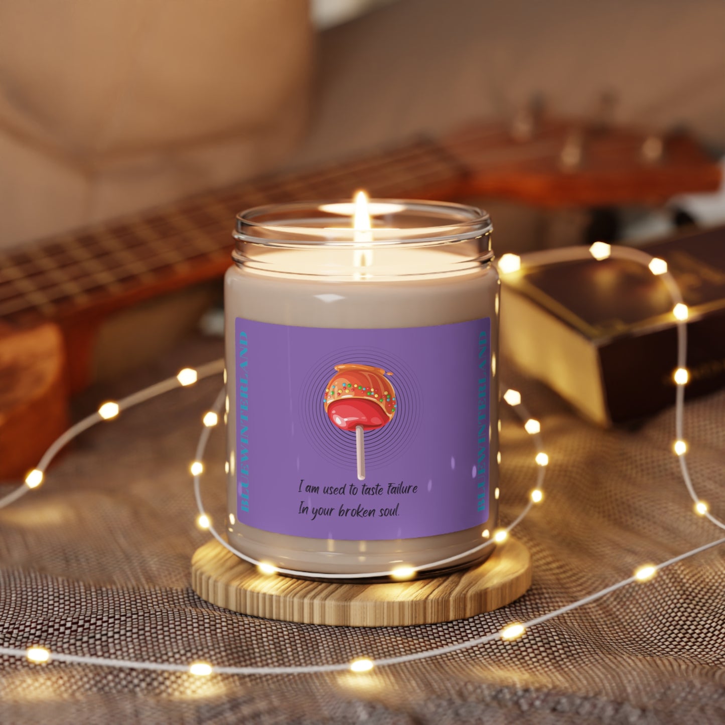 APPLE CANDY FAILURE  Scented Soy Candle, 9oz