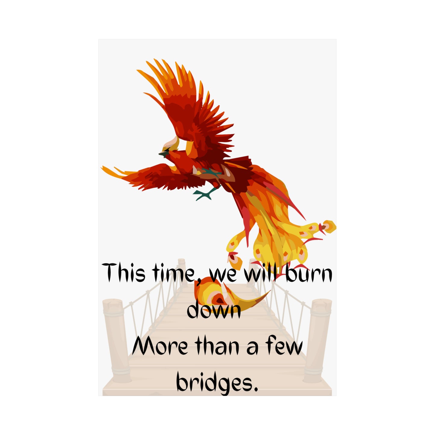 BRIDGES  Matte Vertical Posters