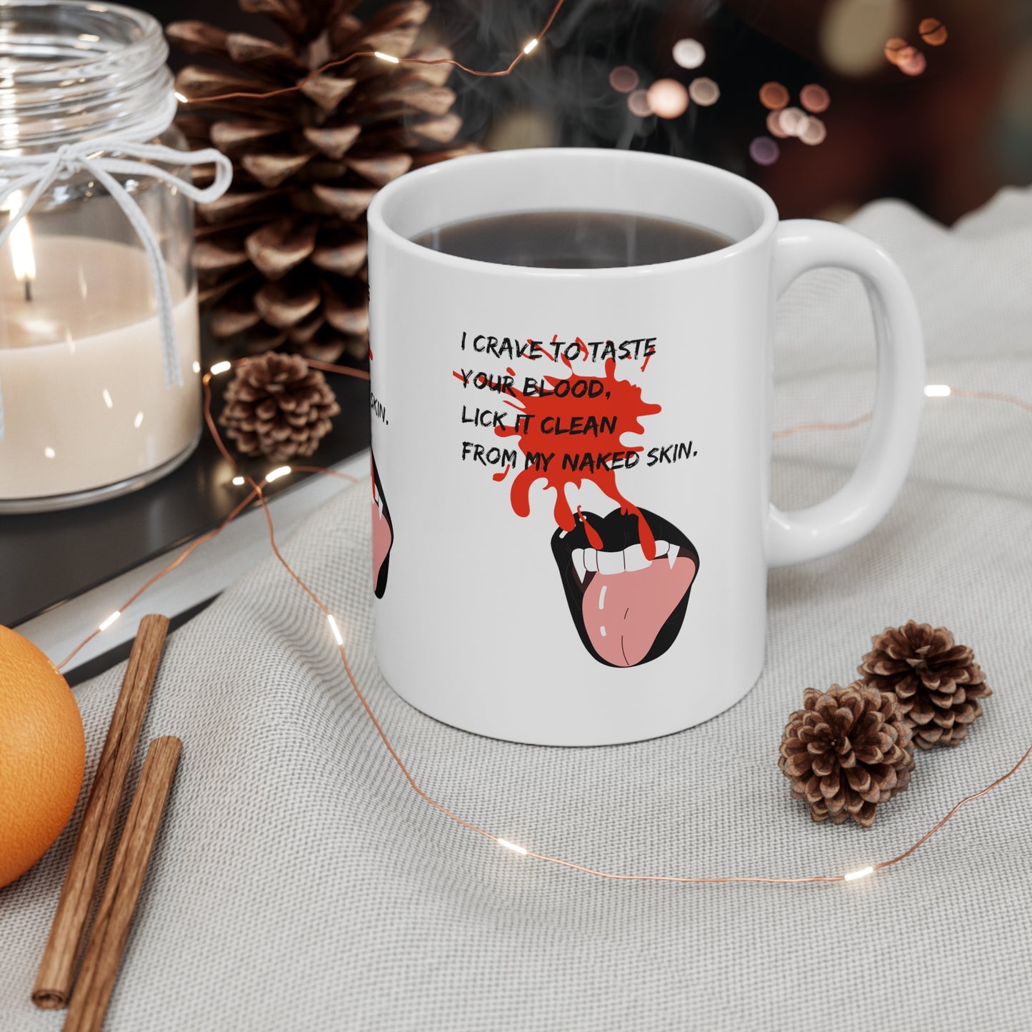 LICK YOU CLEAN Ceramic Mug 11oz