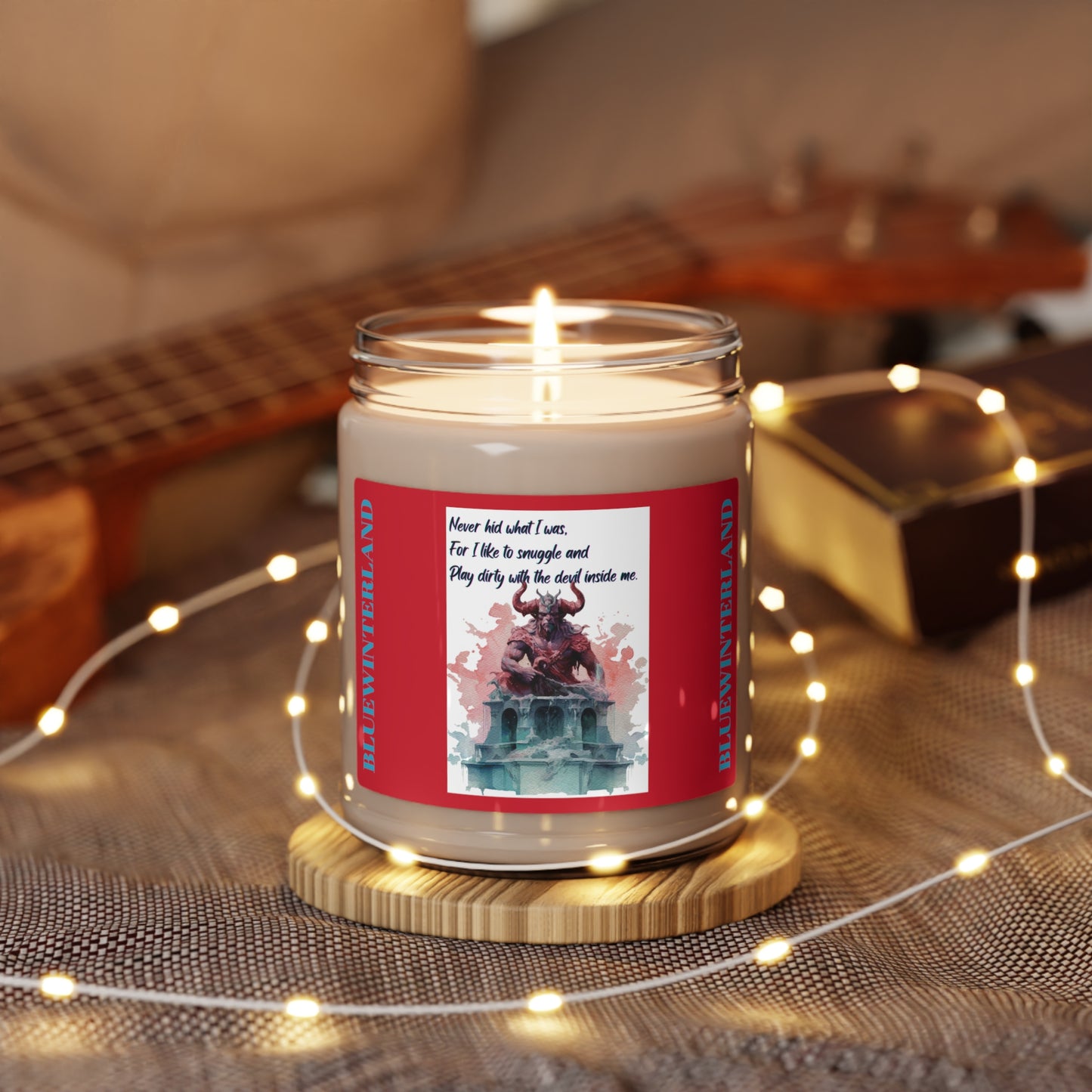 DEMON LOVER  Scented Soy Candle, 9oz