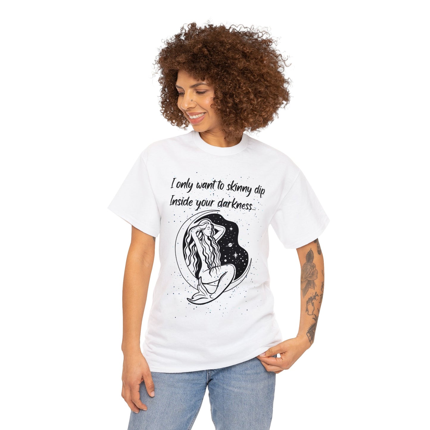 SKINNY DIP Unisex Heavy Cotton Tee
