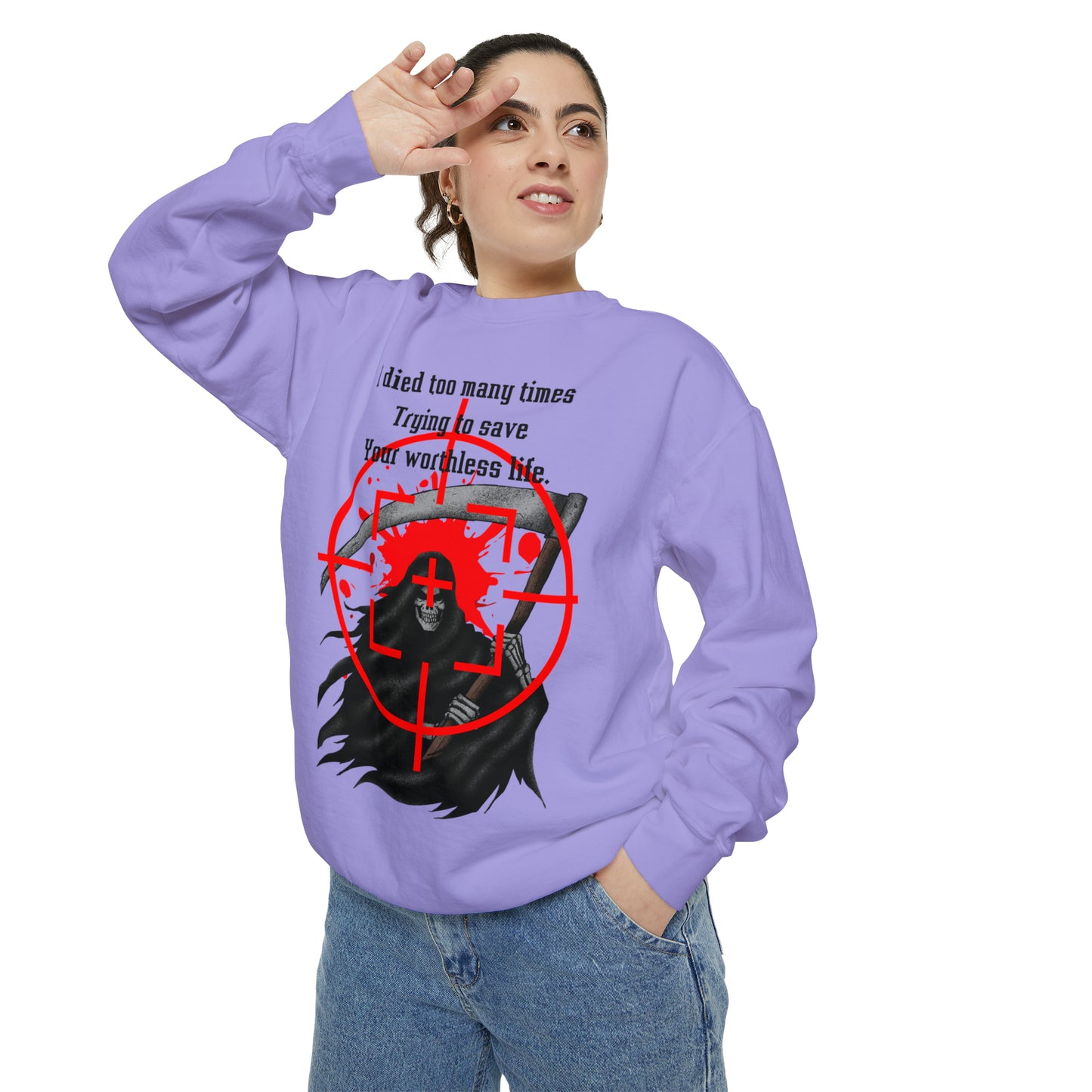 GAMER GIRL Unisex Garment-Dyed Sweatshirt