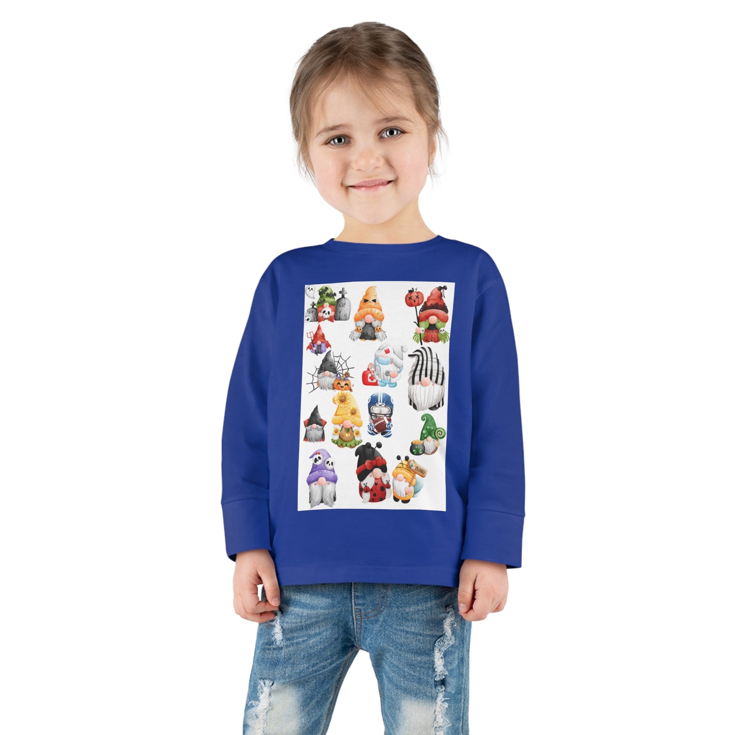 HALLOWEEN GNOMES Toddler Long Sleeve Tee