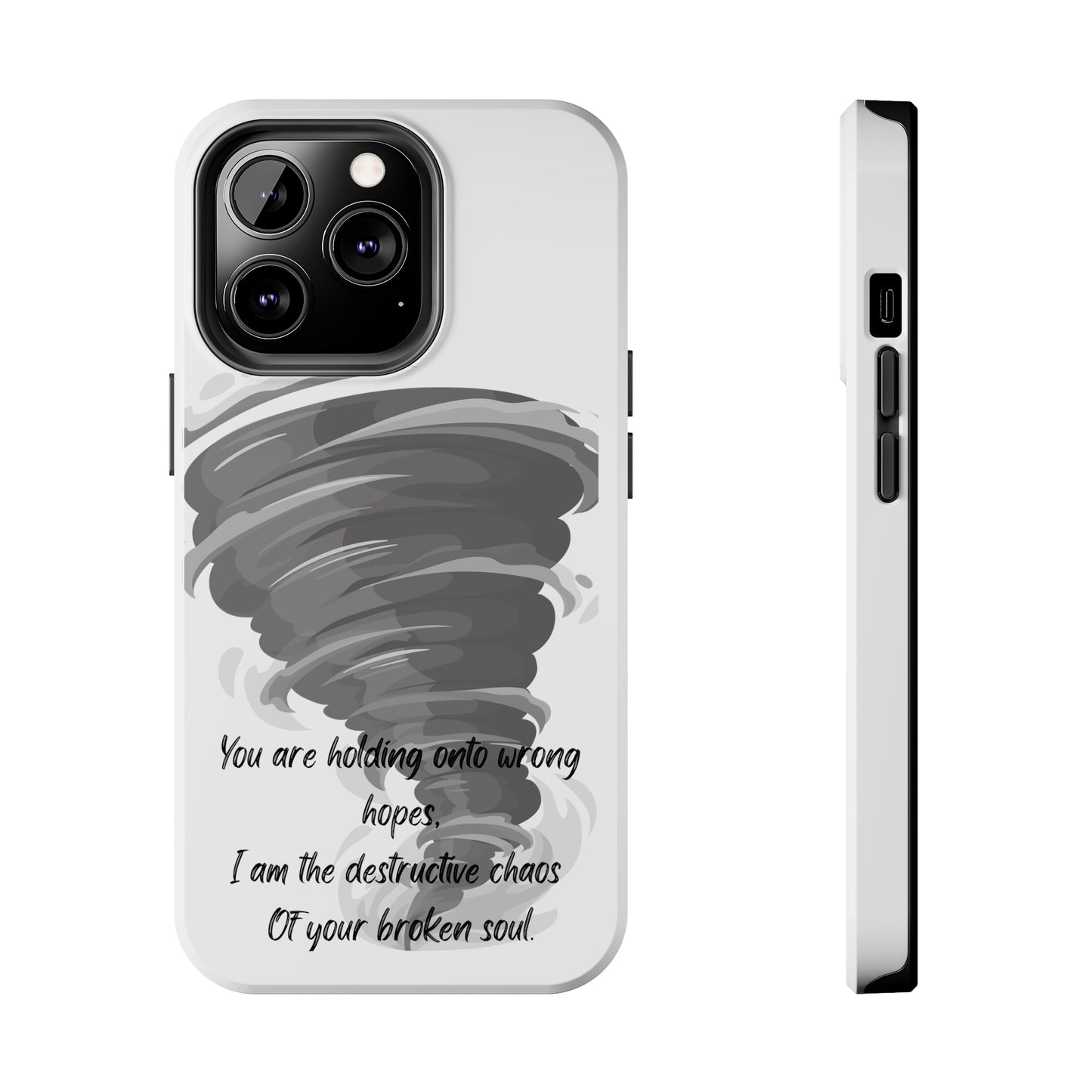 DESTRUCTIVE CHAOS Tough Phone Cases