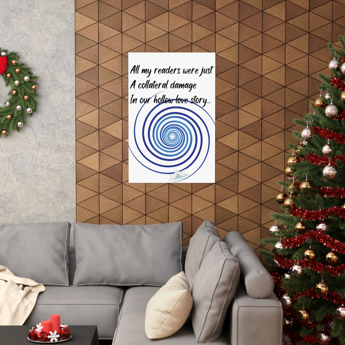 COLLATERAL DAMAGE Matte Vertical Posters