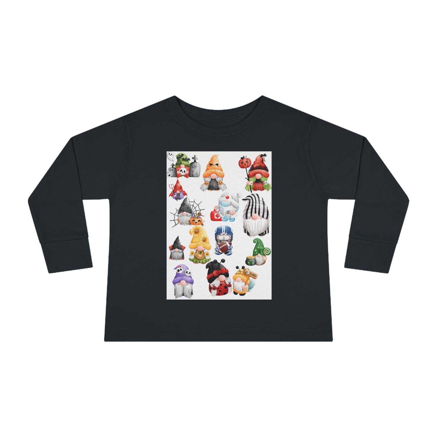 HALLOWEEN GNOMES Toddler Long Sleeve Tee