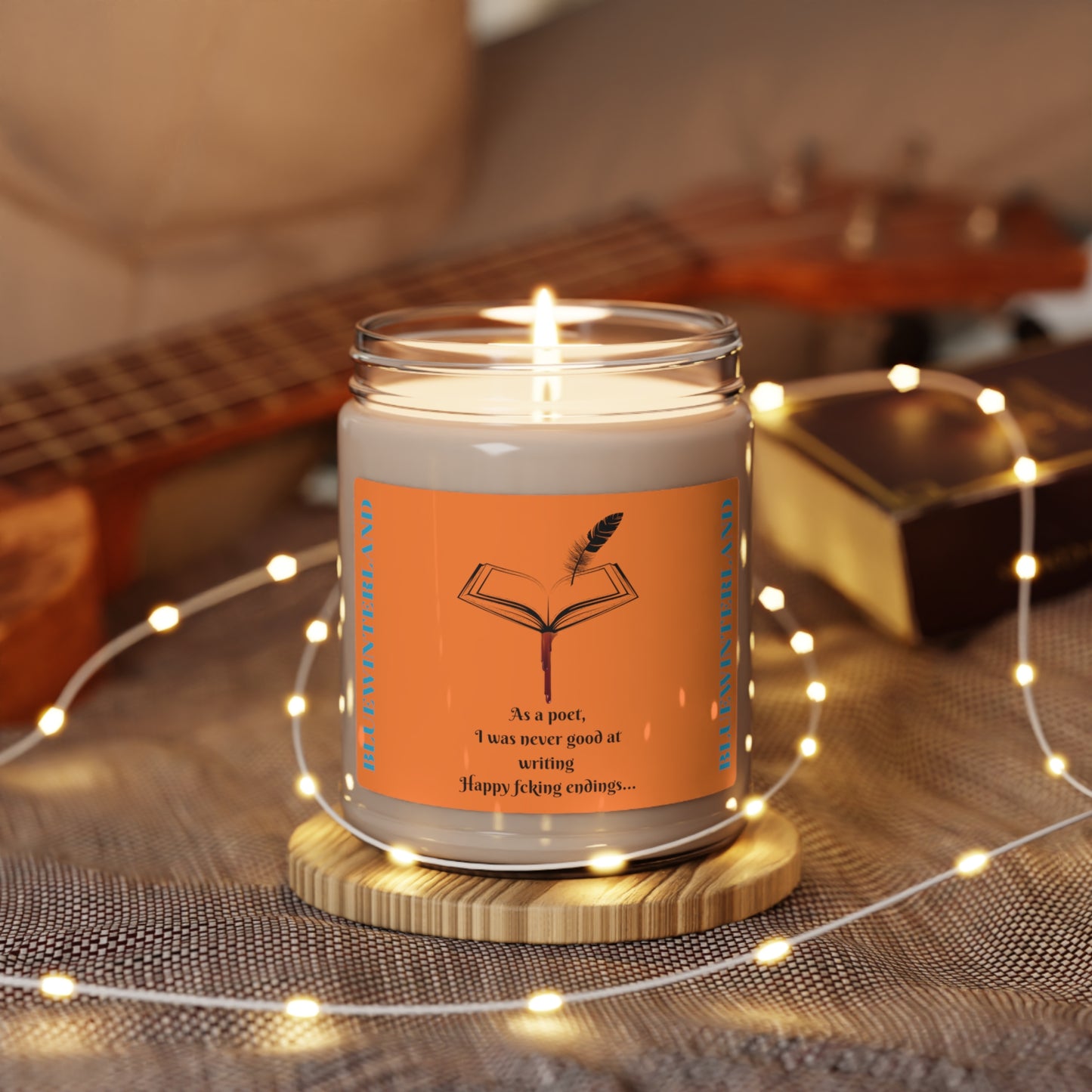 HAPPY FCKING ENDINGS Scented Soy Candle, 9oz