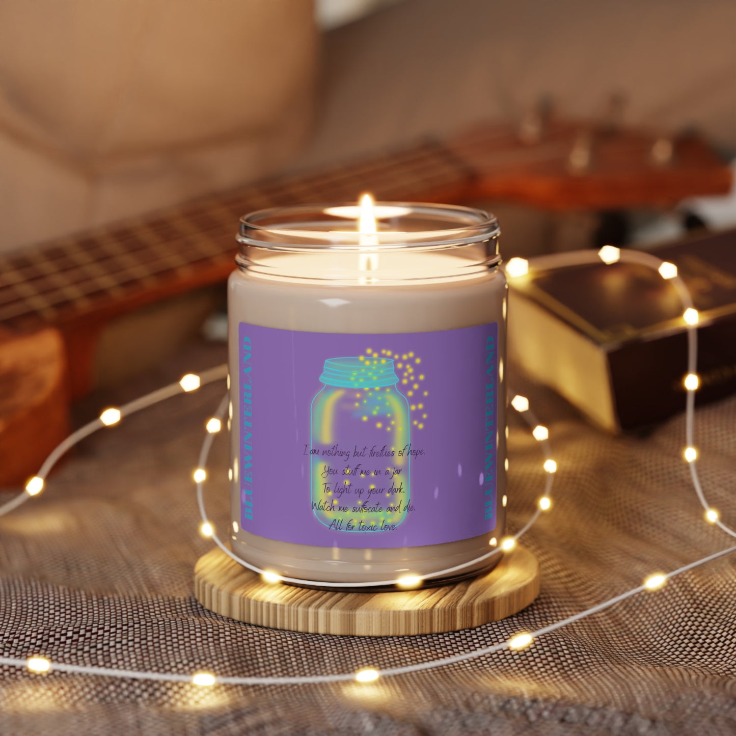 FIREFLIES OF HOPE Scented Soy Candle, 9oz