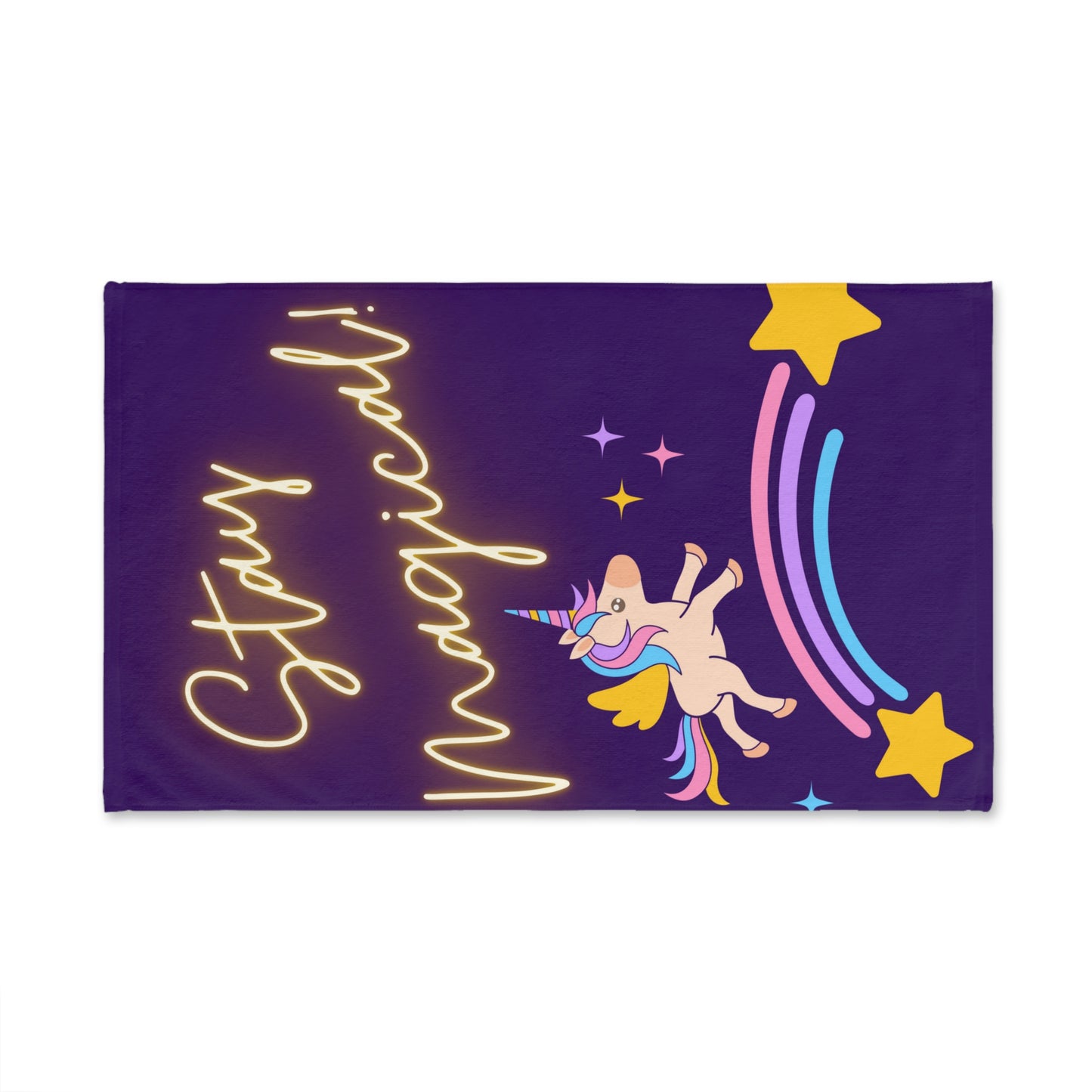 STAY MAGICAL UNICORN LOVE Hand Towel