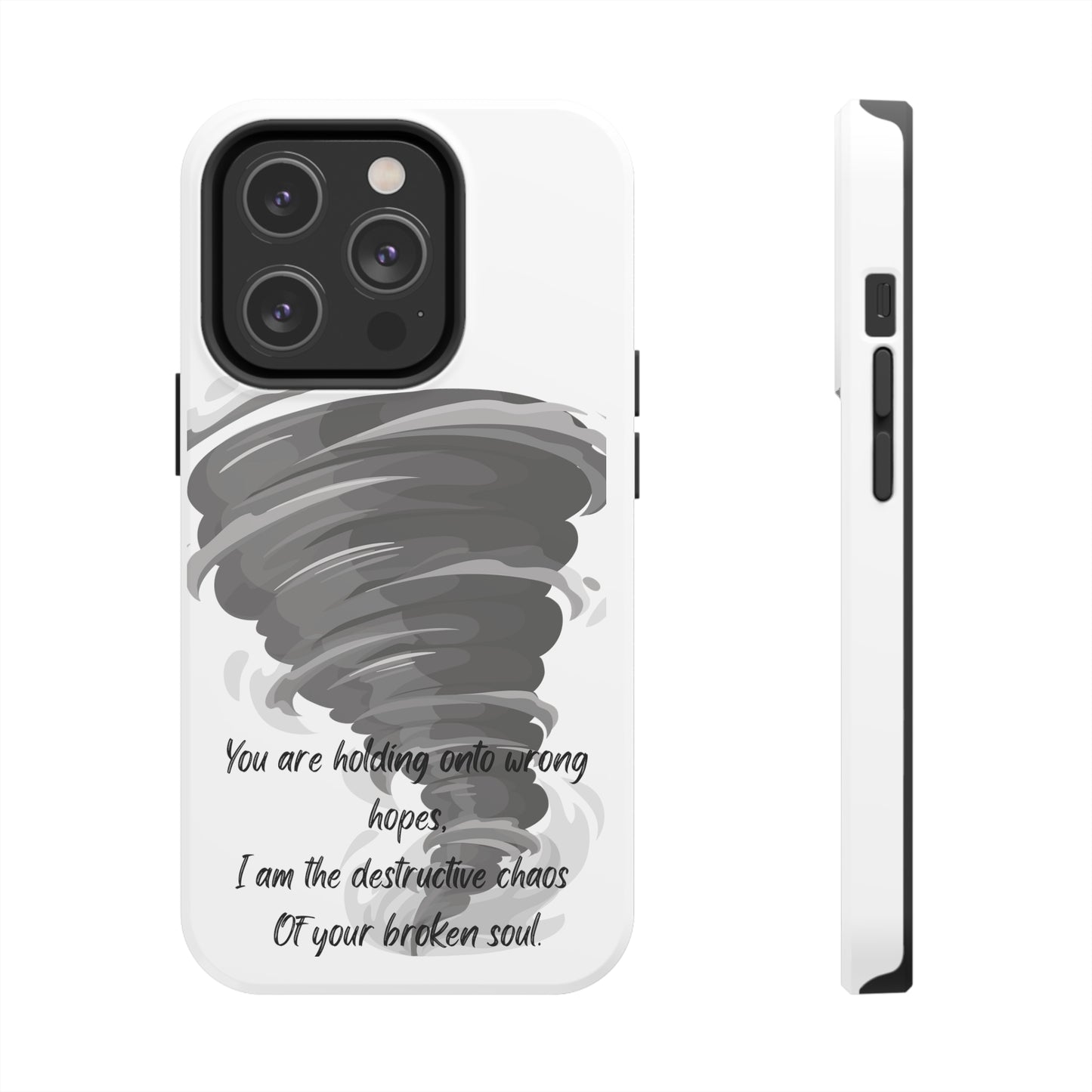 DESTRUCTIVE CHAOS Tough Phone Cases