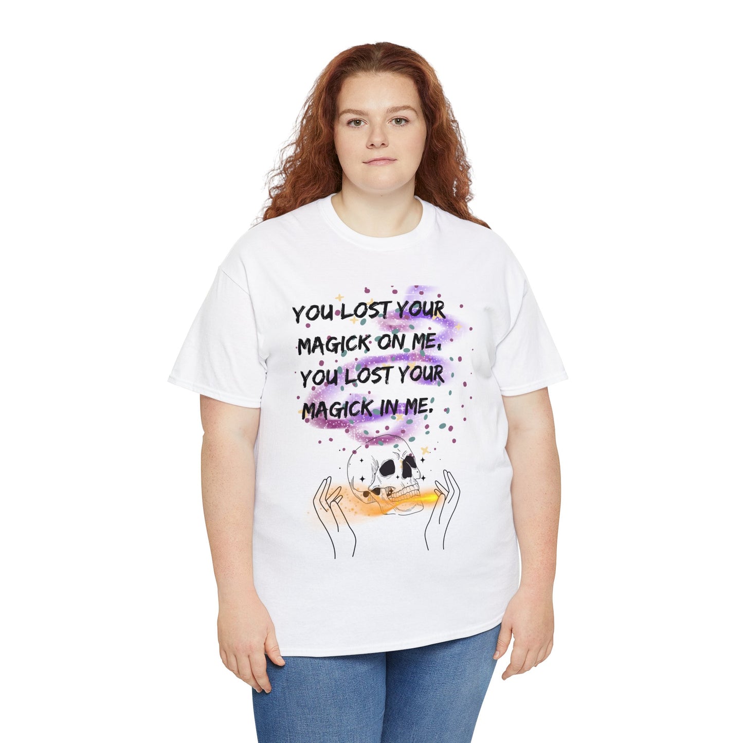 LOST YOUR MAGICK Unisex Heavy Cotton Tee