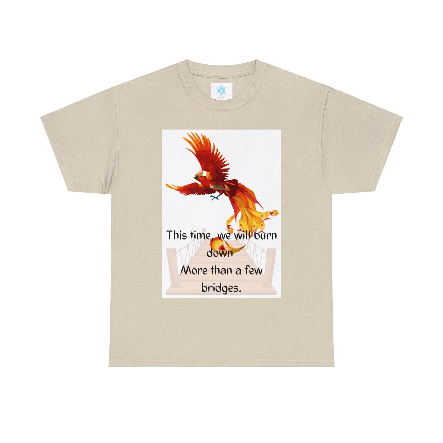 BRIDGES Unisex Heavy Cotton Tee