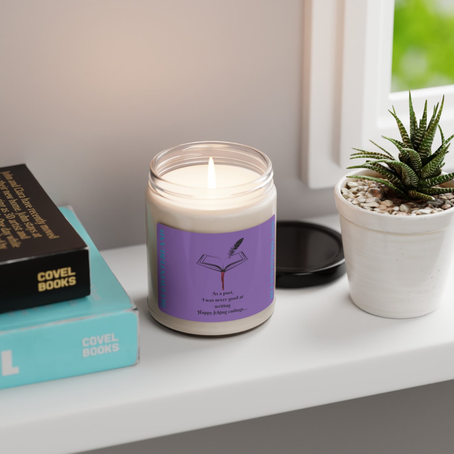 HAPPY FCKING ENDINGS Scented Soy Candle, 9oz