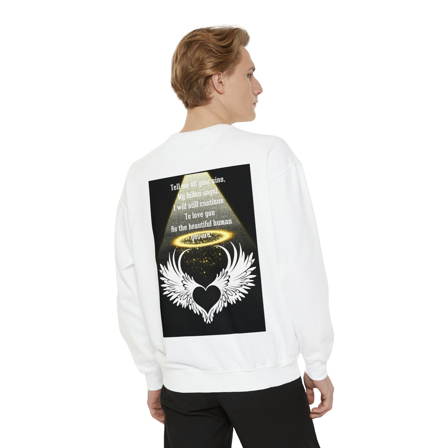 FALLEN ANGEL Unisex Garment-Dyed Sweatshirt