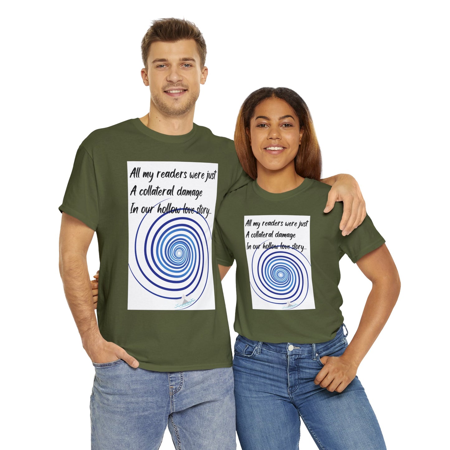 COLLATERAL DAMAGE Unisex Heavy Cotton Tee