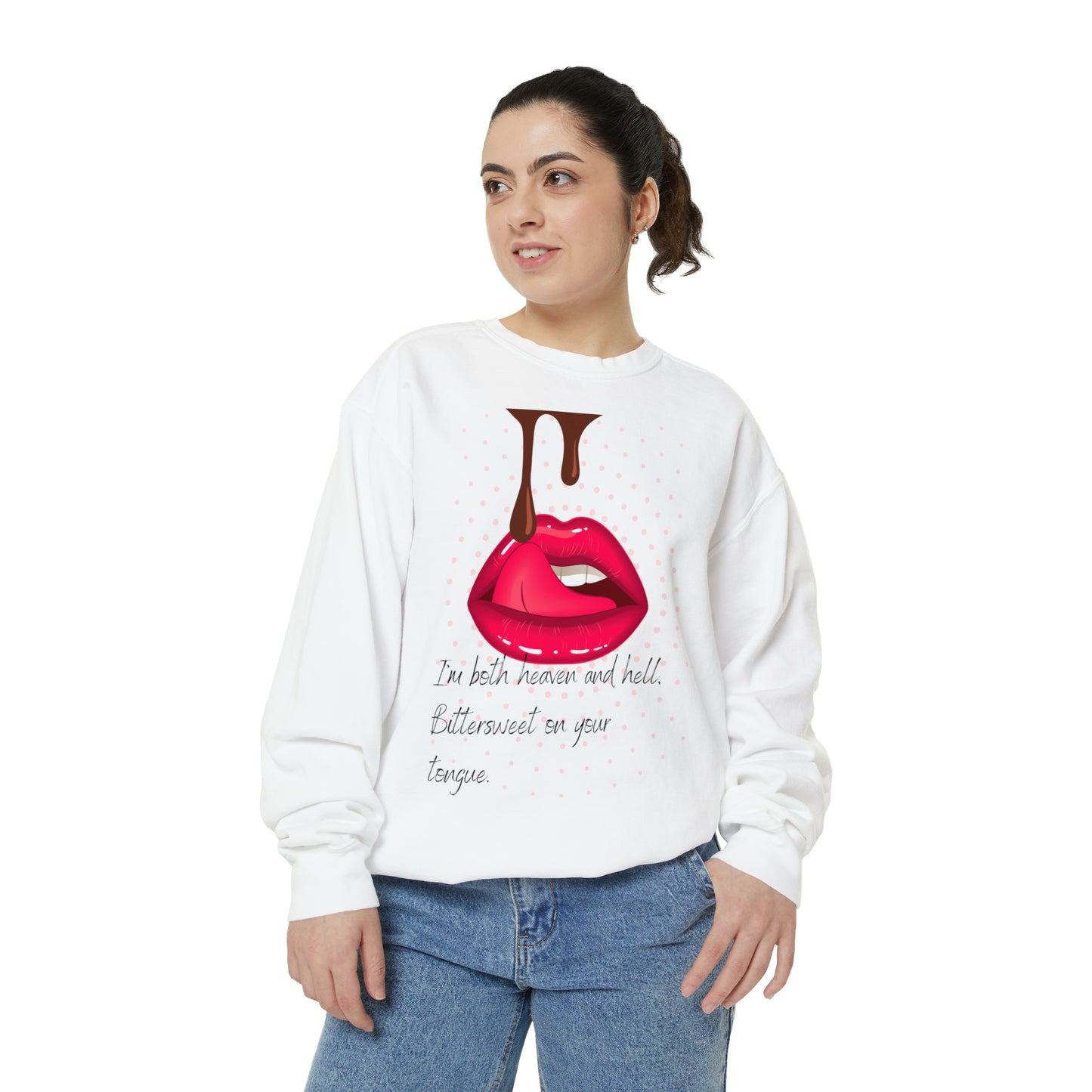SWEET HELL Unisex Garment-Dyed Sweatshirt
