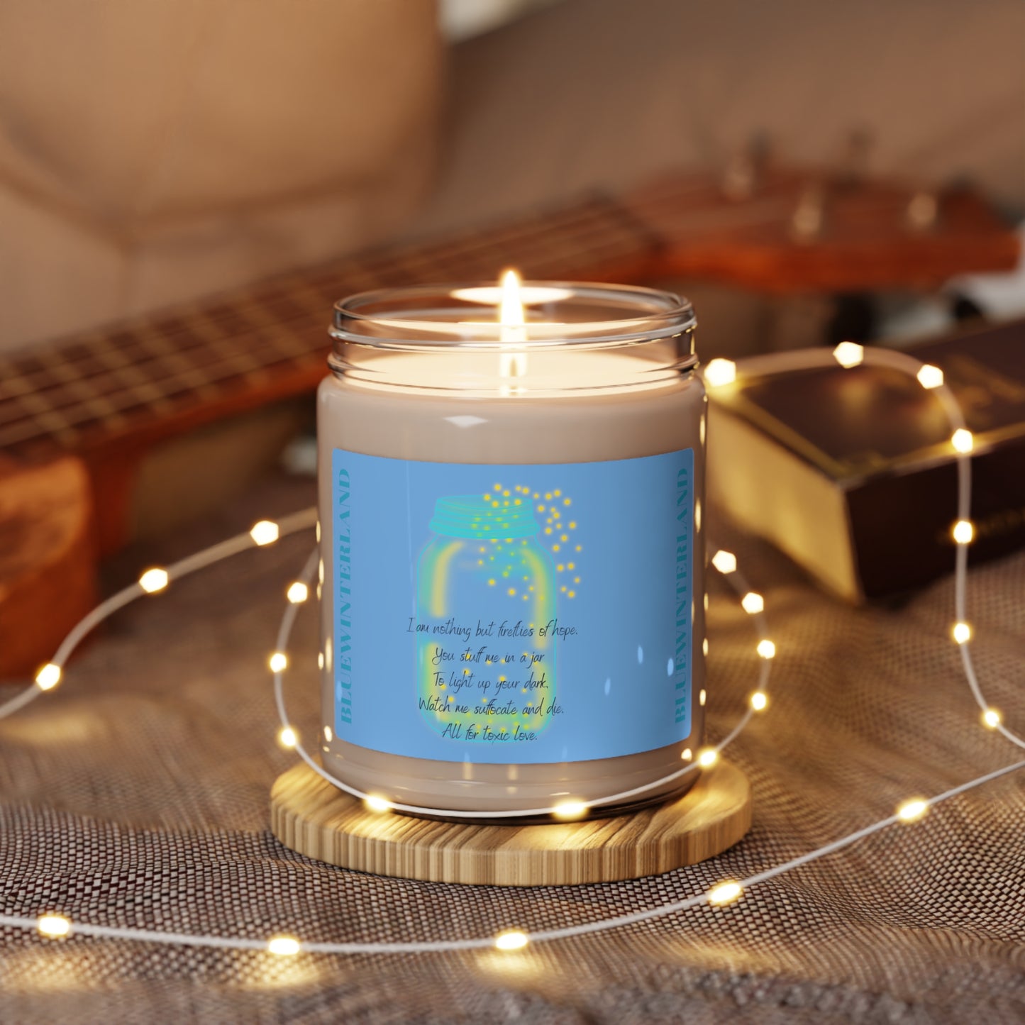 FIREFLIES OF HOPE Scented Soy Candle, 9oz