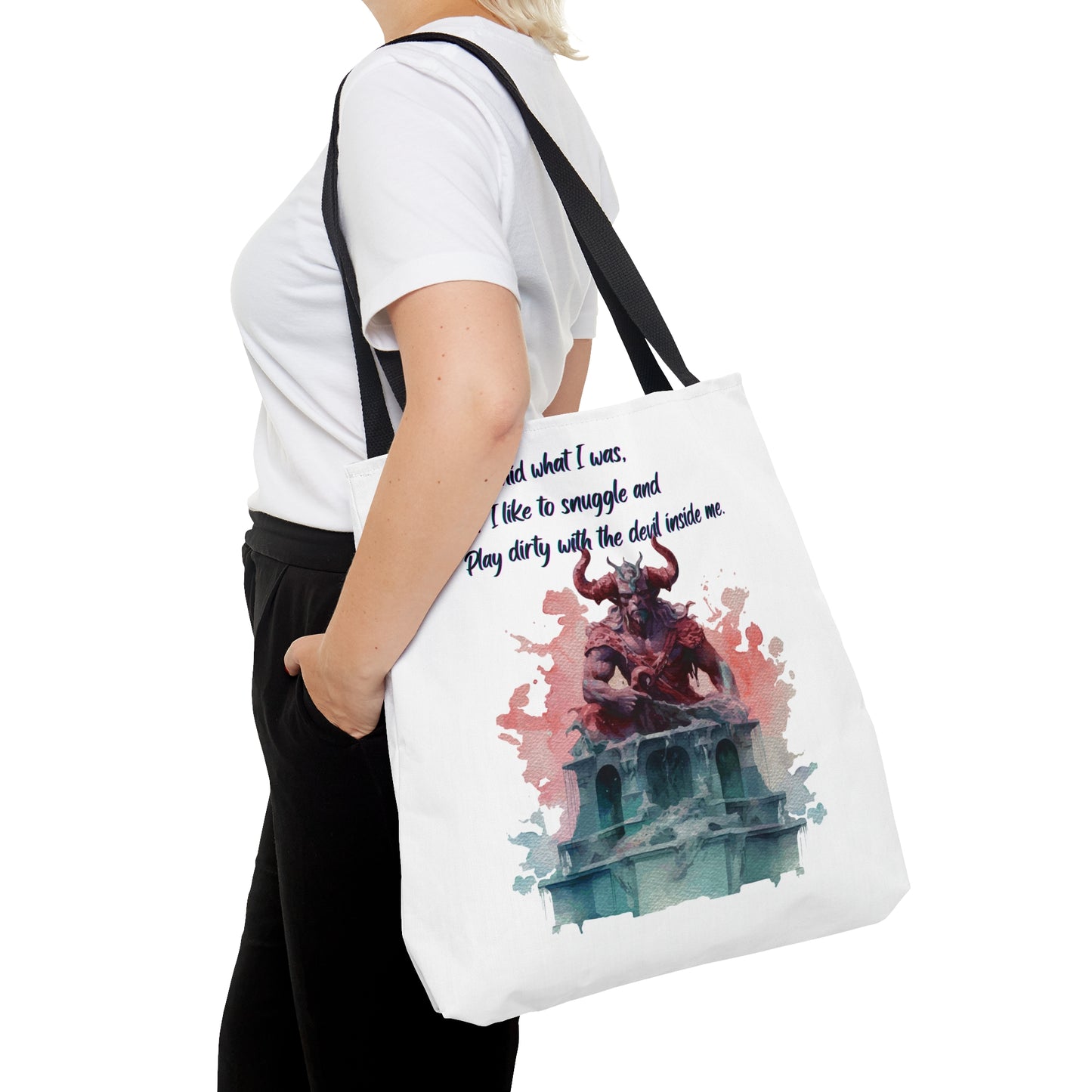DEMON LOVER  Tote Bag (AOP)