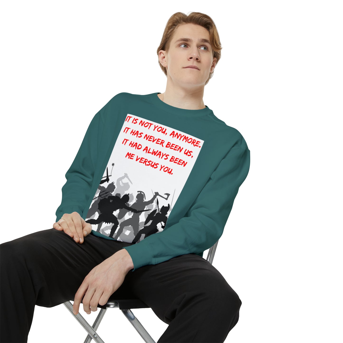 WARZONE  Unisex Garment-Dyed Sweatshirt
