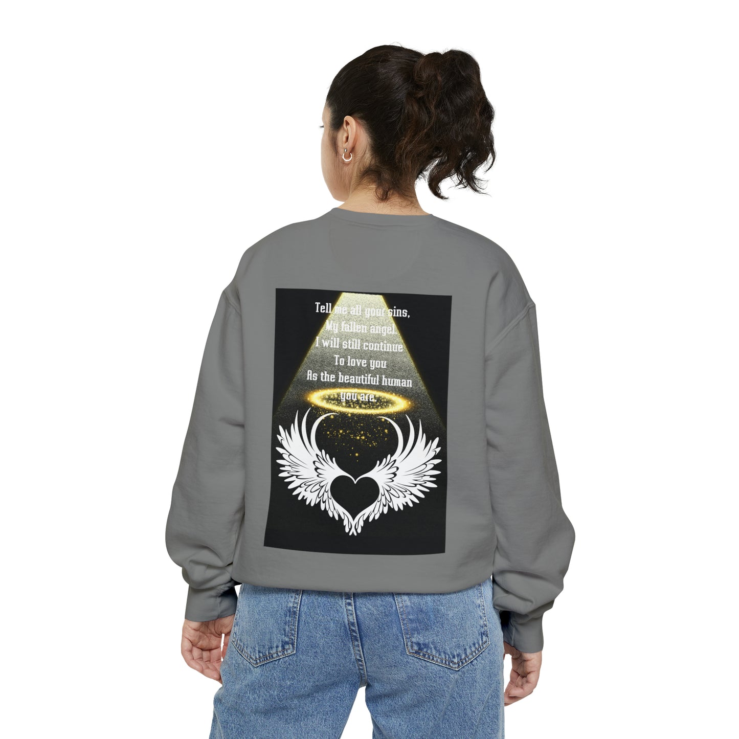 FALLEN ANGEL Unisex Garment-Dyed Sweatshirt