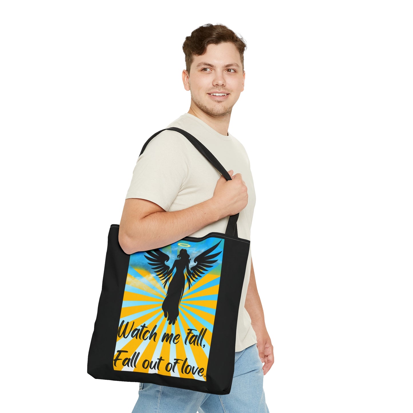 FALL OUT OF LOVE  tote Bag (AOP)