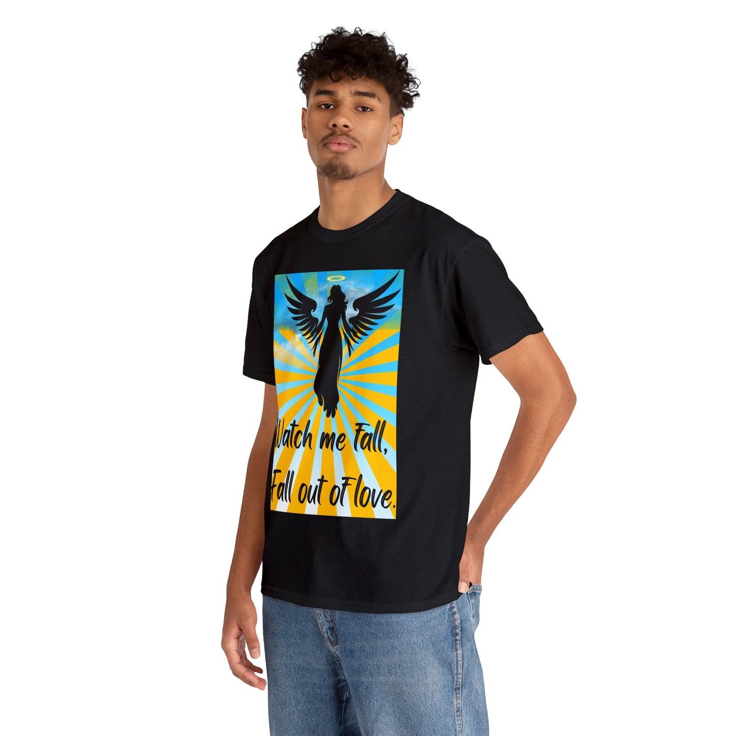 FALL OUT OF LOVE Unisex Heavy Cotton Tee