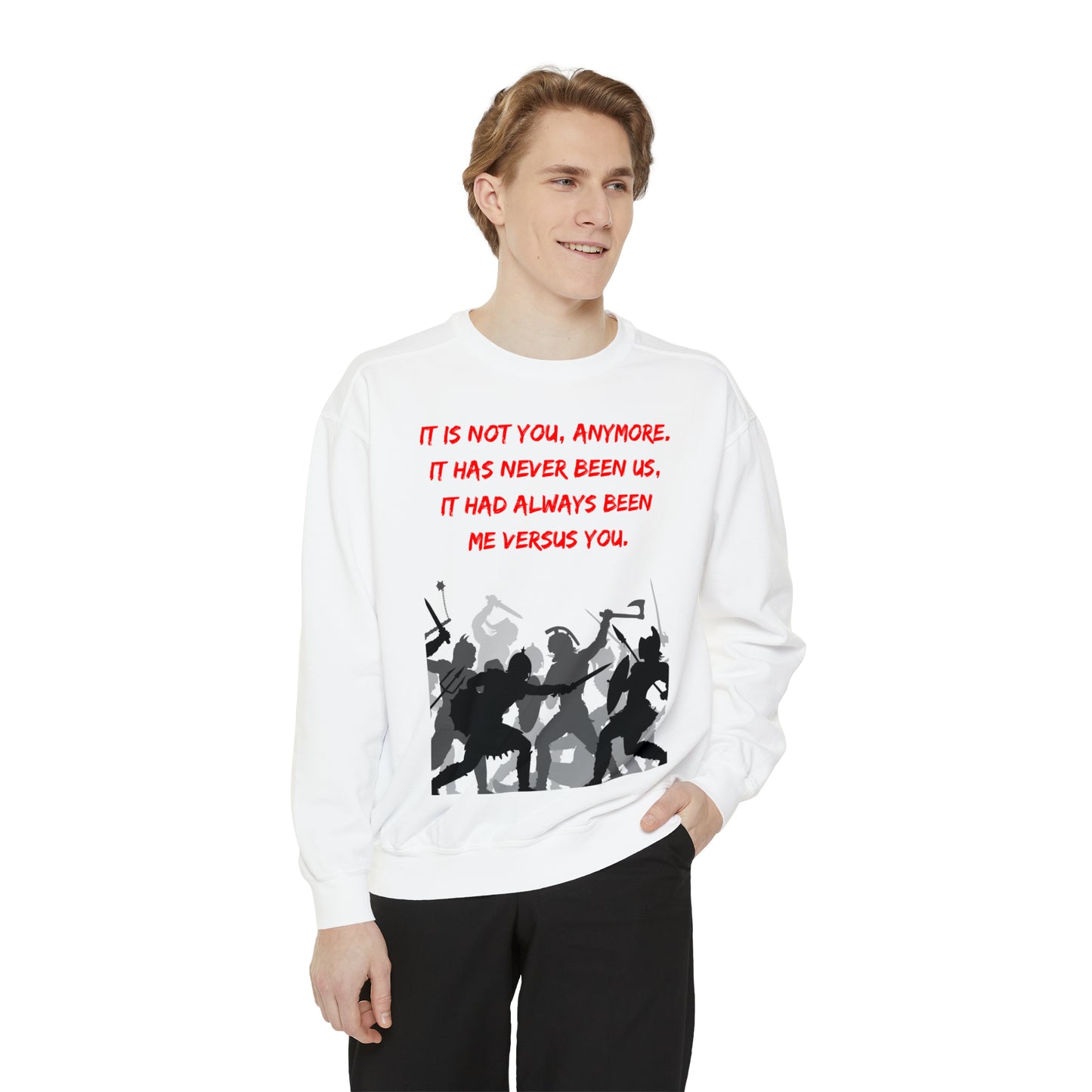 WARZONE  Unisex Garment-Dyed Sweatshirt