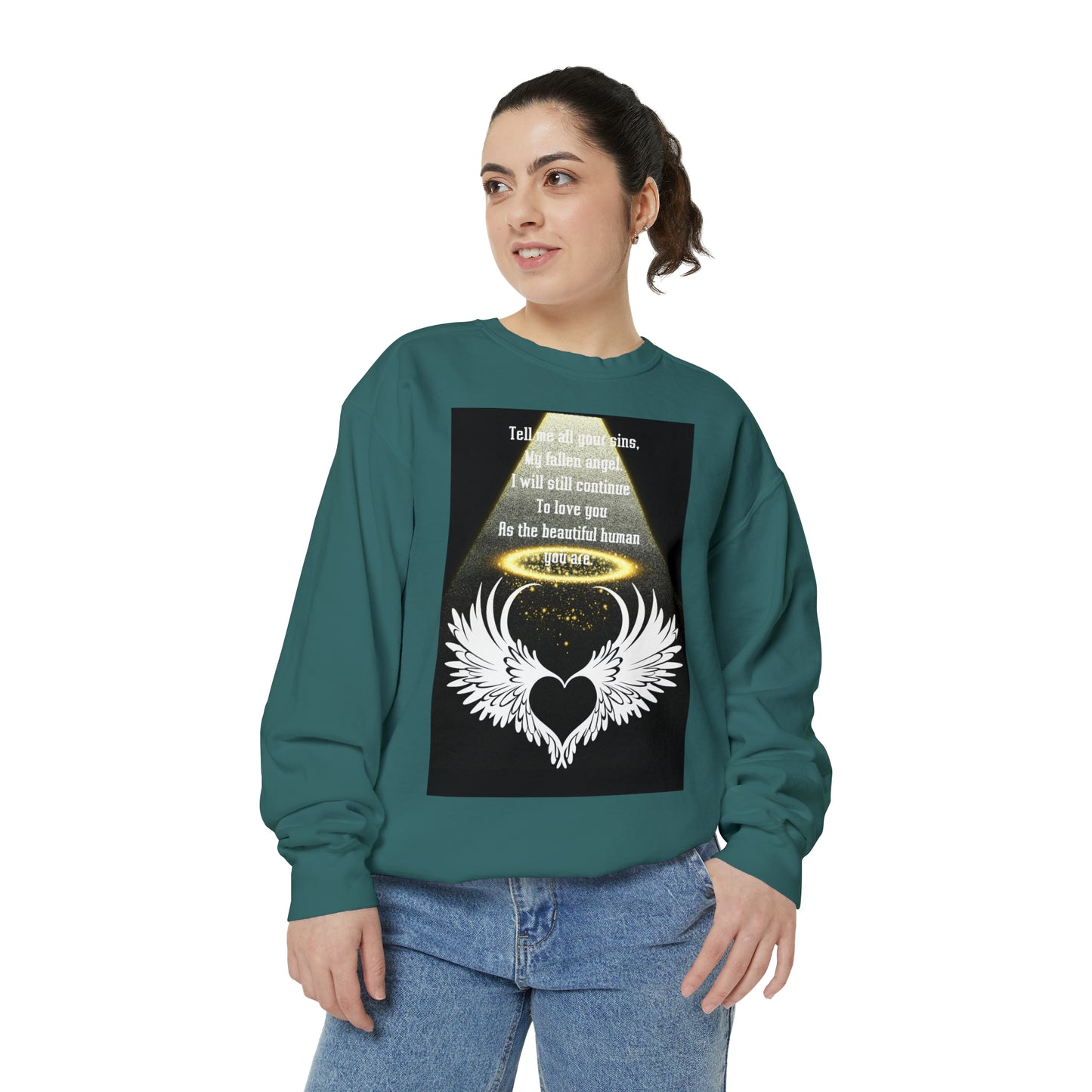 FALLEN ANGEL Unisex Garment-Dyed Sweatshirt