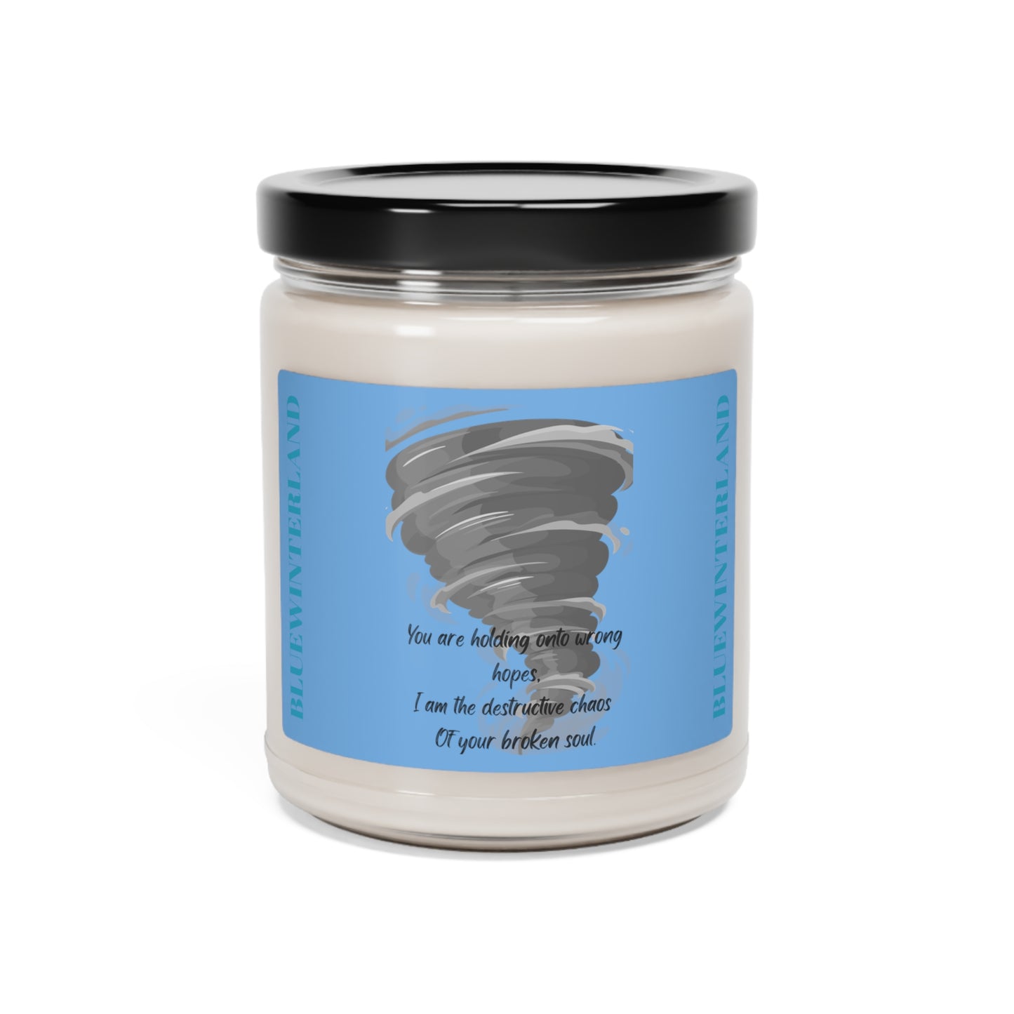 DESTRUCTIVE CHAOS Scented Soy Candle, 9oz
