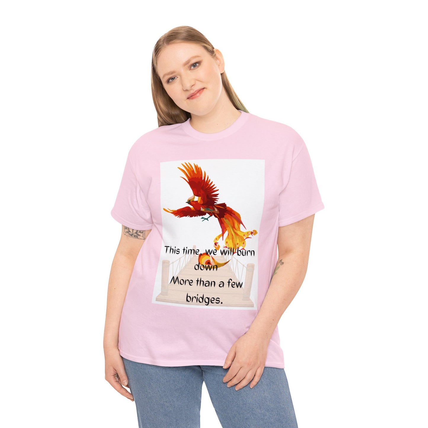 BRIDGES Unisex Heavy Cotton Tee
