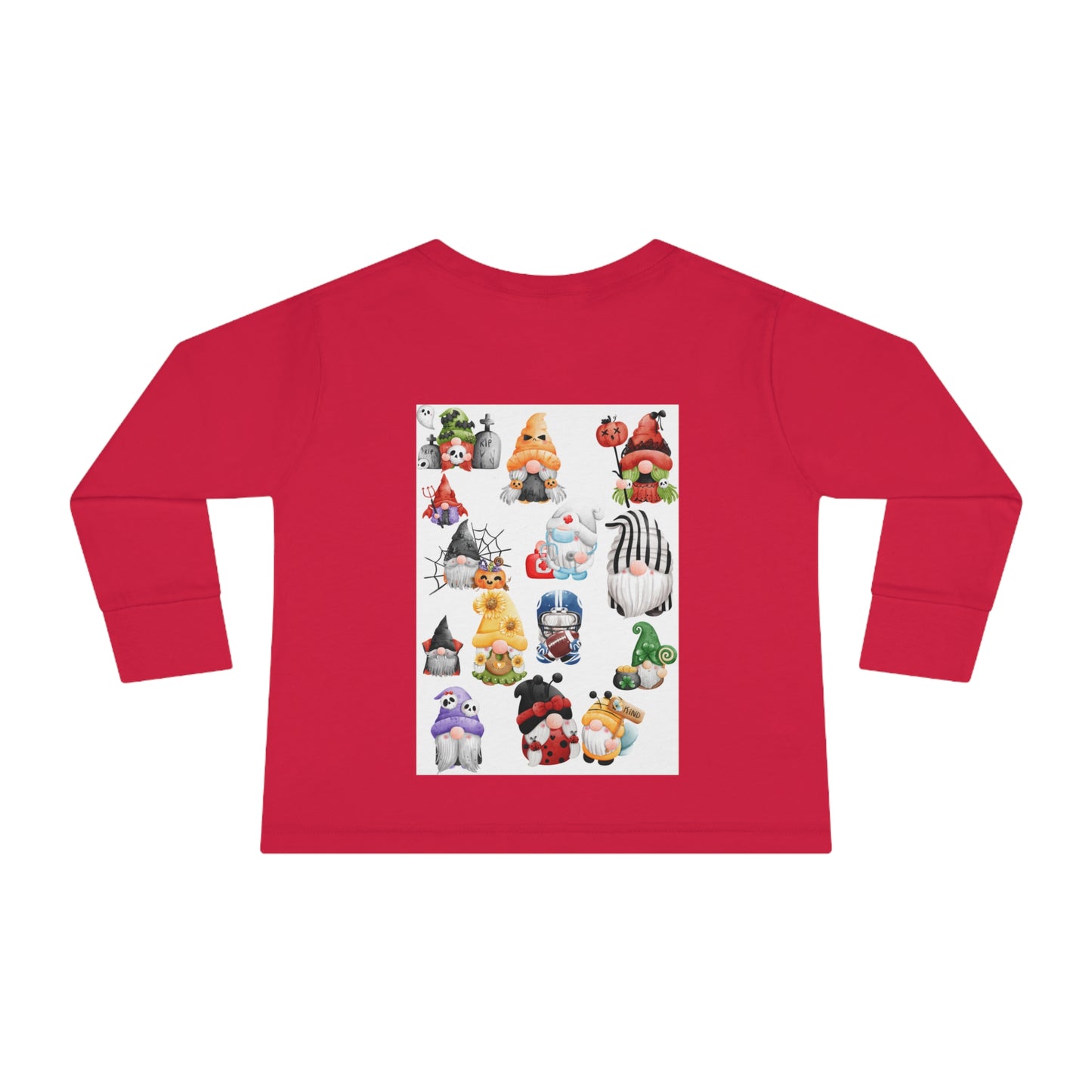 HALLOWEEN GNOMES Toddler Long Sleeve Tee