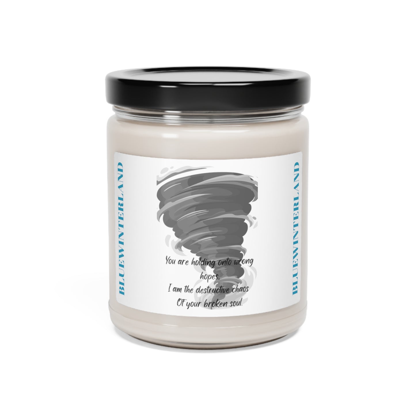 DESTRUCTIVE CHAOS Scented Soy Candle, 9oz