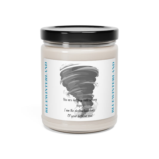 DESTRUCTIVE CHAOS Scented Soy Candle, 9oz