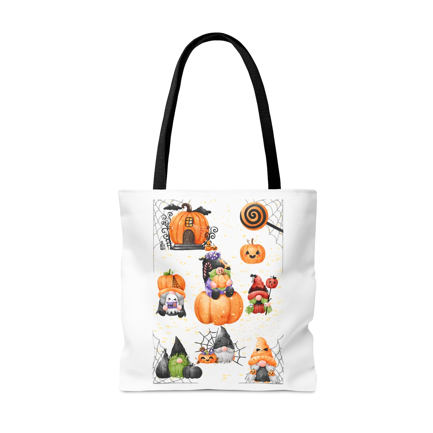 GNOMES and PUMPKIN Tote Bag (AOP)