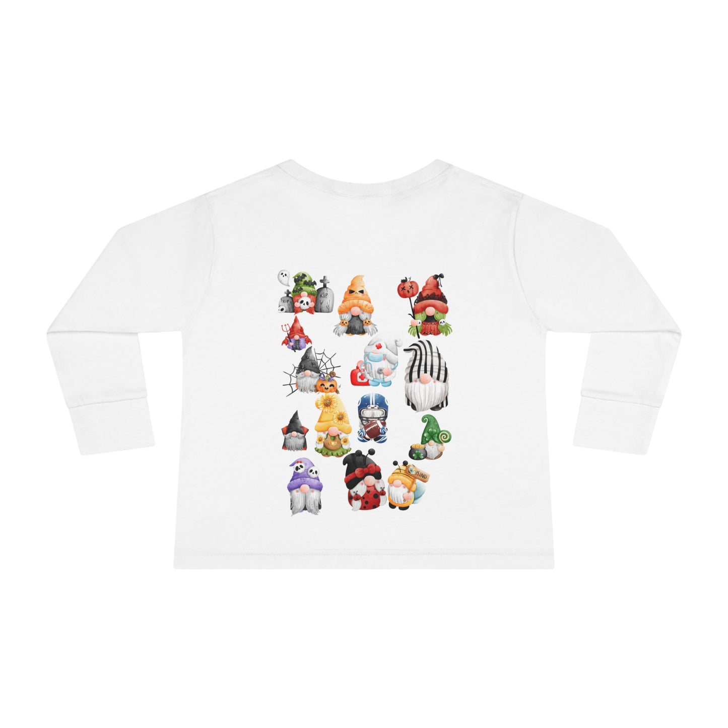 HALLOWEEN GNOMES Toddler Long Sleeve Tee
