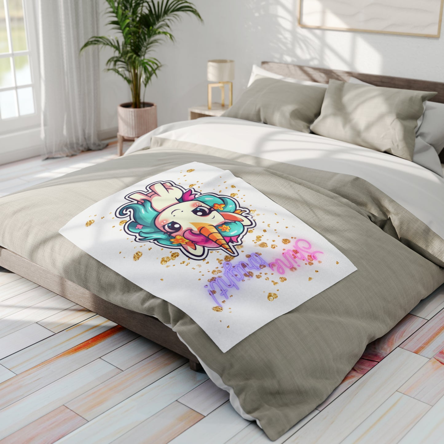 SHINE BRIGHT  Arctic Fleece Blanket