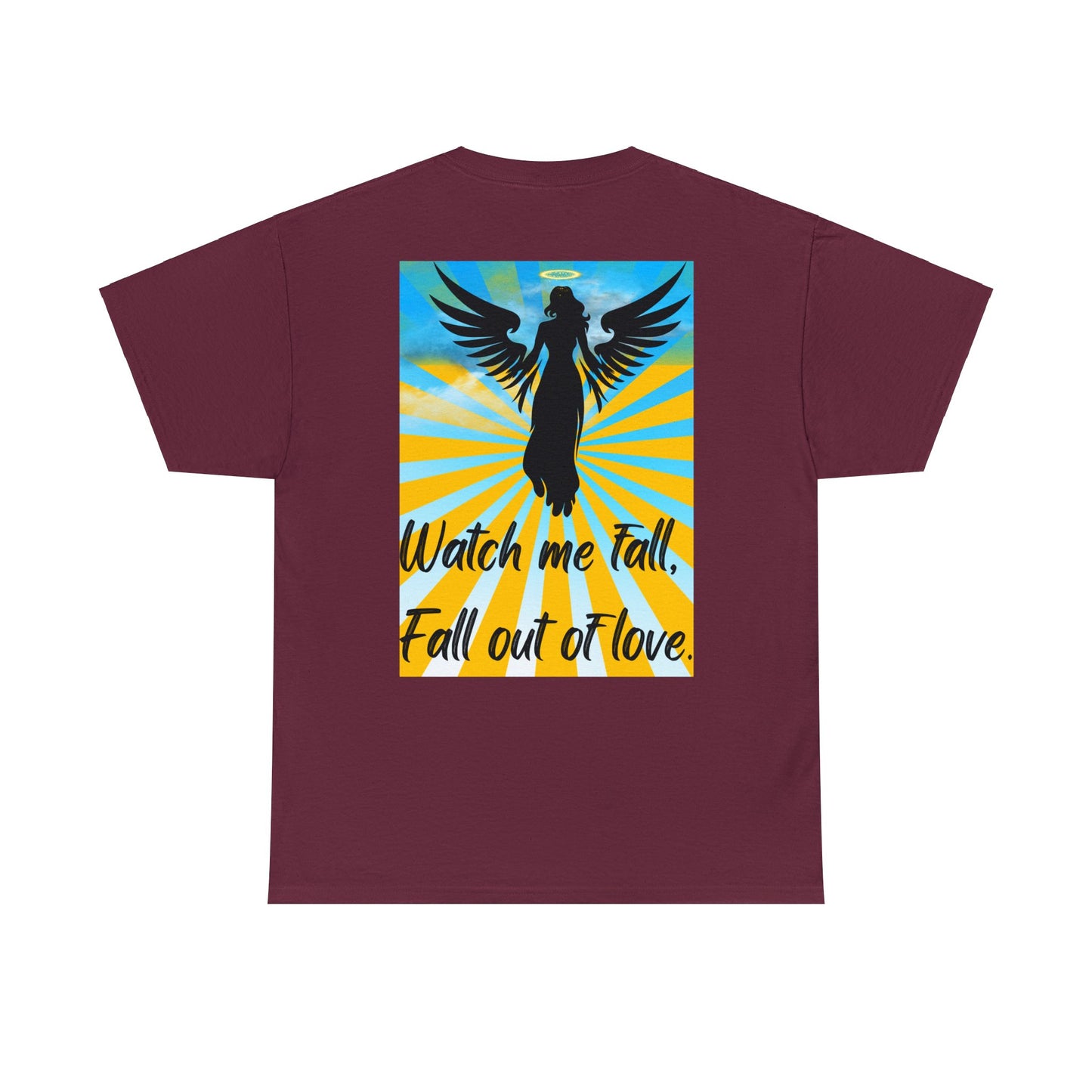 FALL OUT OF LOVE Unisex Heavy Cotton Tee