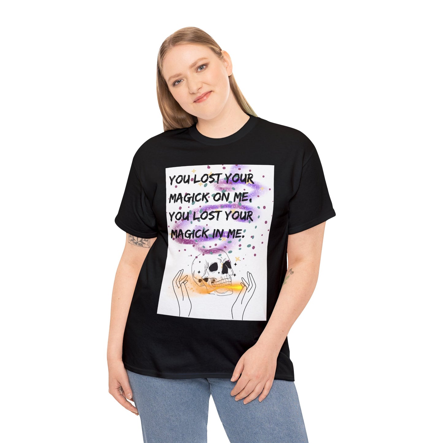 LOST YOUR MAGICK Unisex Heavy Cotton Tee